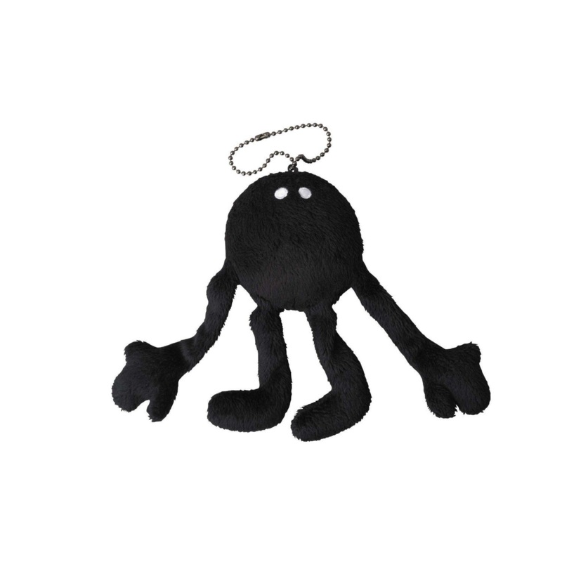 Medicom MLE Genevieve Gauckler Big Black Plush Doll Chain 4530956307534