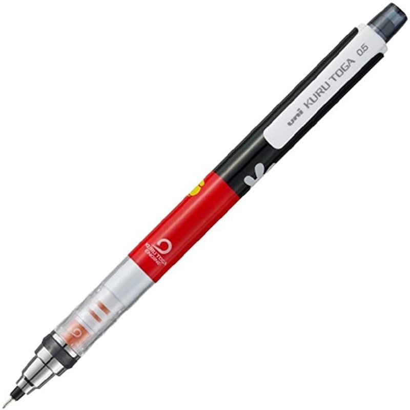 Mitsubishi Pencil uni Kuru Toga Mechanical Pencil 0.5mm Disney Mickey Gloves