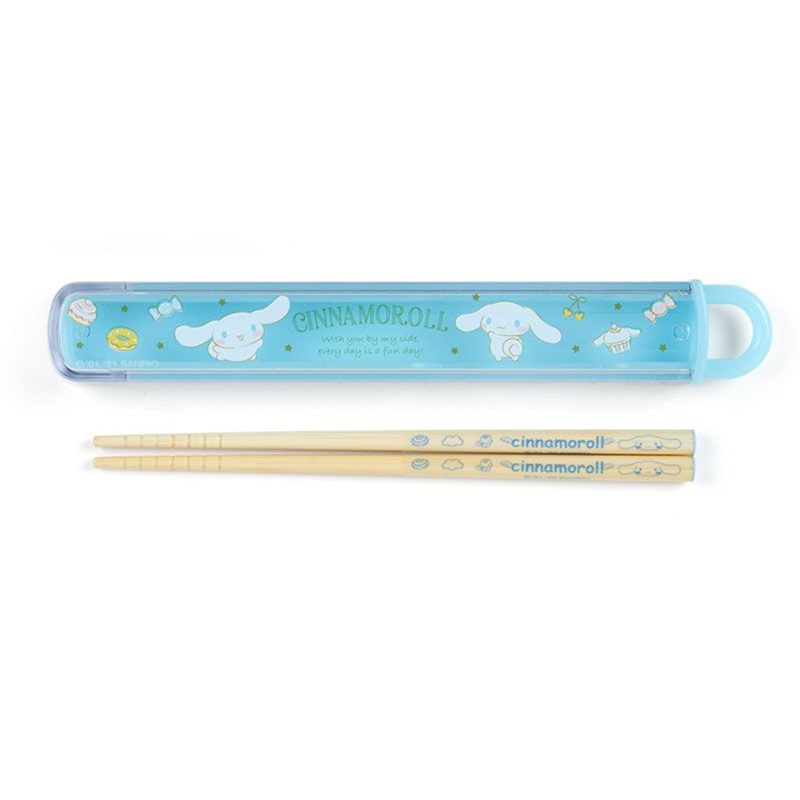 Sanrio Chopsticks & Case Cinnamoroll