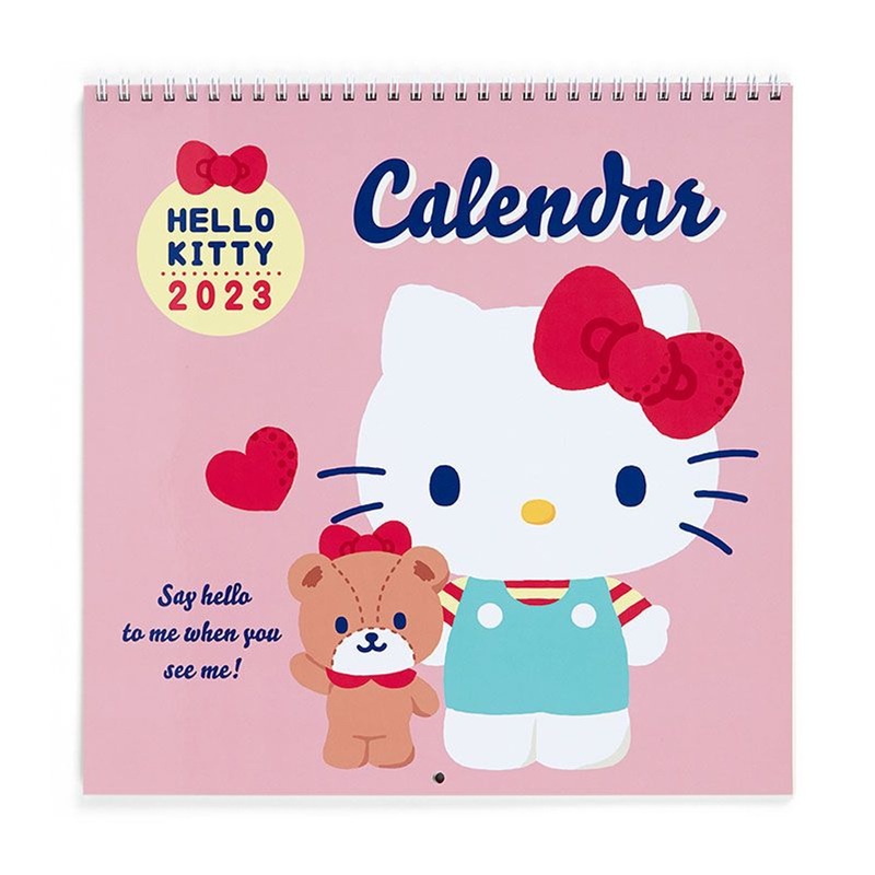 Sanrio Wall Calendar L 2023 Hello Kitty