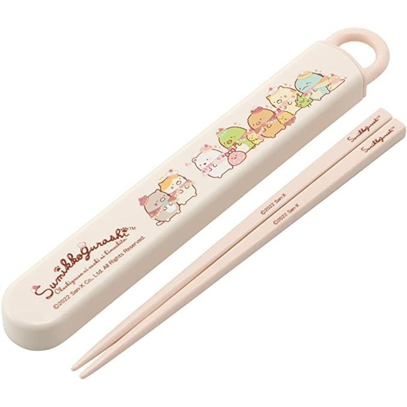 Skater Sumikko Gurashi Chopstick with Case Sweets Shop