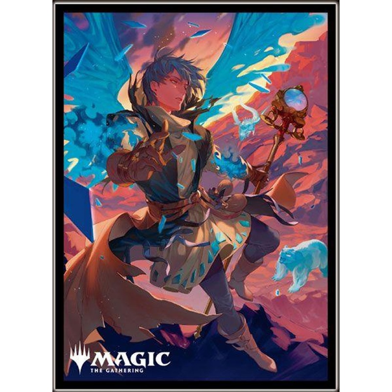 Ensky Magic: The Gathering Players Card Sleeve MTGS-329 – Foundations Pol Jamal, Illusionist