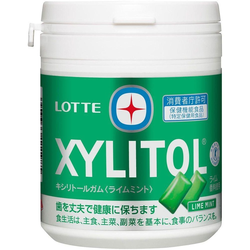 Xylitol Gum <Lime Mint> 133g Lotte