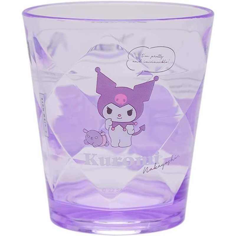 T’s Factory Sanrio Acrylic Cup Kuromi Purple
