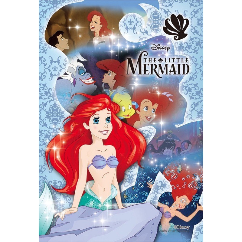Yanoman Prism Art Jigsaw Petit Puzzle 97-112 Disney Little Mermaid (70 Pieces)