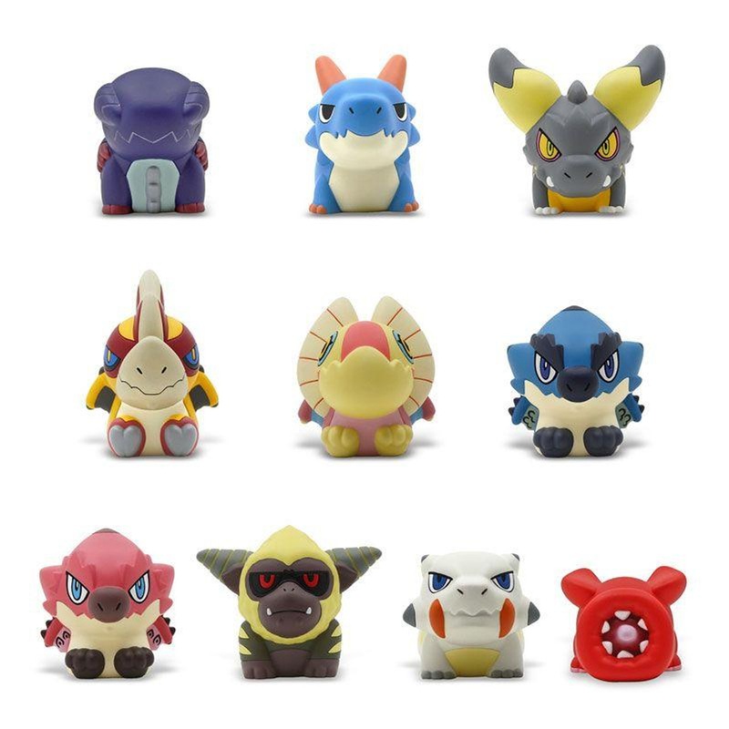 Capcom Figure Builder Finger Puppet Monster Hunter Vol. 2 BOX (10pcs)