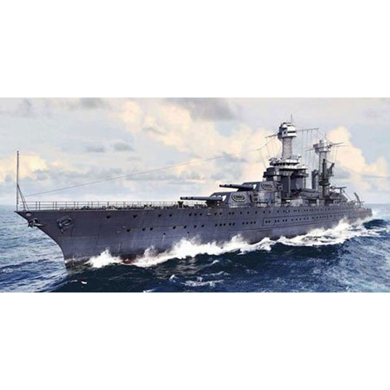 Pit-Road Skywave W-180 USS BattleShip BB-43 Tennessee 1941 1/700 Scale Kit