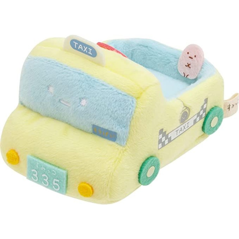 San-x Sumikko Gurushi Plush Toy Taxi