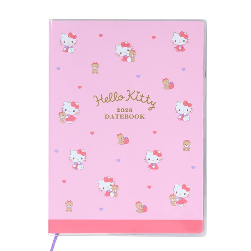 Sanrio Hello Kitty A5 Date Book 2026 October Start Notebook Planner Diary