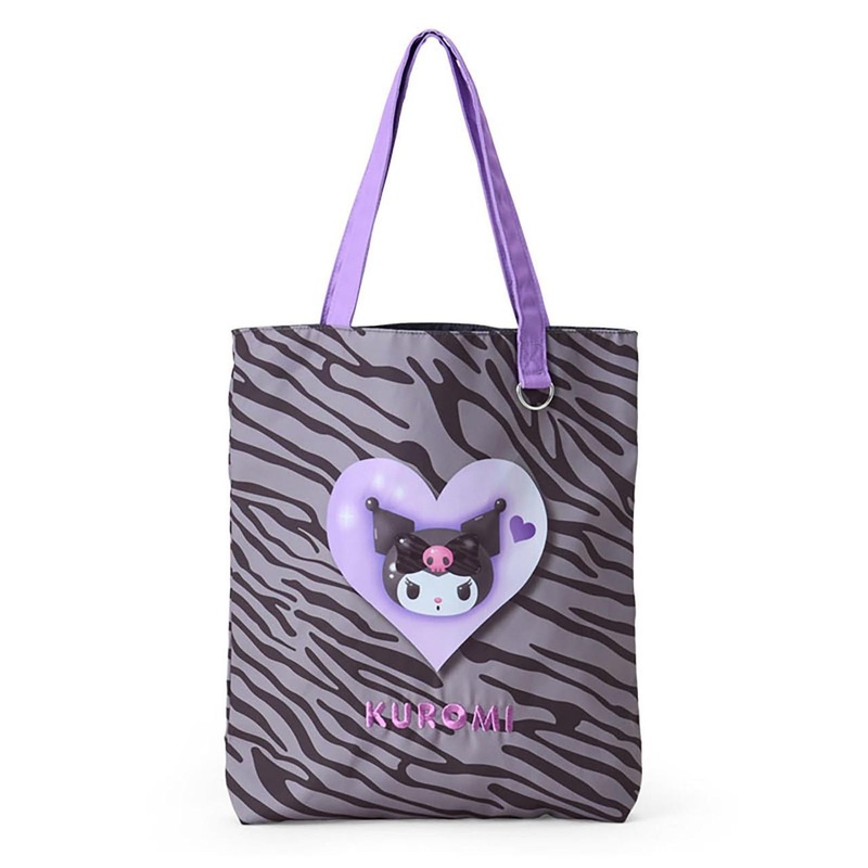 Sanrio Kuromi Tote Bag (Monotone Animal)