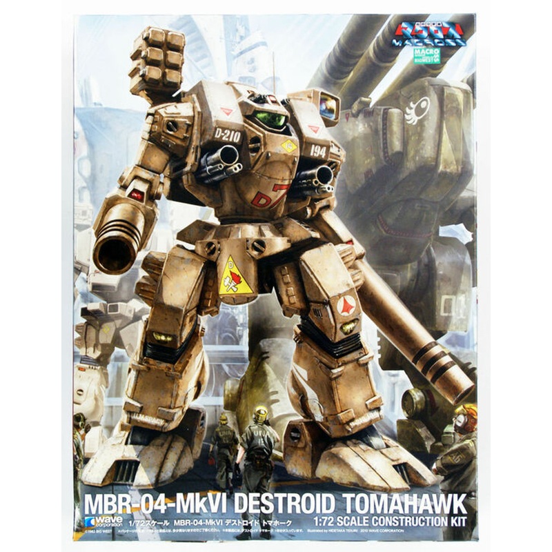 Wave MC71 Macross Series MBR-04-MkVI Destroid Tomahawk 1/72 Scale Kit