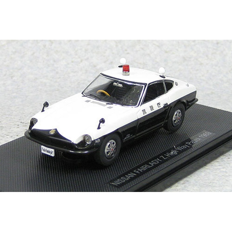 Ebbro 44495 Nissan Fairlady Z High Way Patrol 1969 1/43 Scale