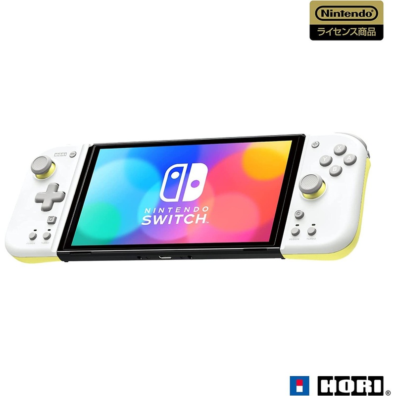 Hori Split Pad Pro for Nintendo Switch (Light Gray x Yellow)