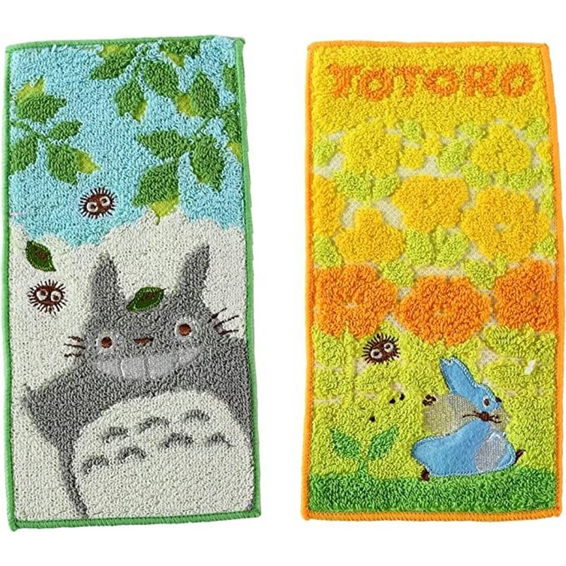 Marushin Mini Towel 2pcs Studio Ghibli My Neighbor Totoro Take A Walk with Energy