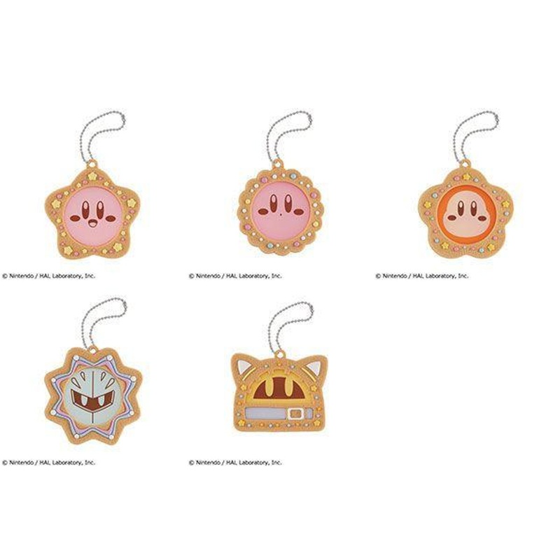 MegaHouse Charm Patisserie Kirby’s Cookie Time Keychain Box (6pcs)