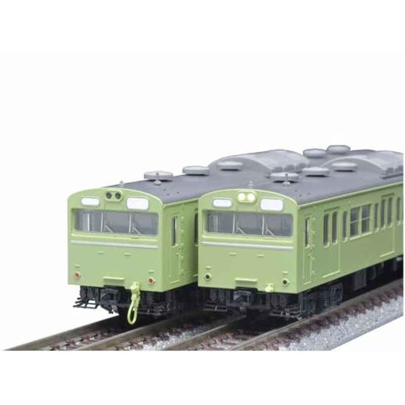 Tomix 97616 JNR Series 103 Commuter Train (Early Model Non-Air Conditioned – Uguisu) Add-On 3 Cars Set (N scale)