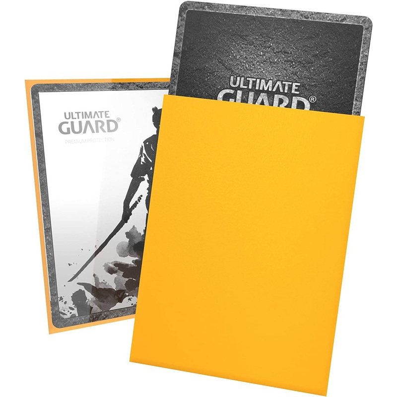 Ultimate Guard Katana Sleeves Standard Size Yellow x 100 Set