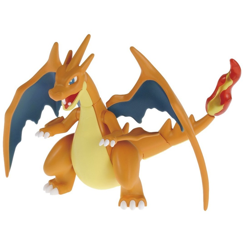 Bandai Pokemon Plamo 38 Mega Charizard (Mega Lizardon) (Plastic Model Kit)