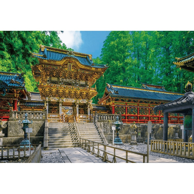 Beverly Jigsaw Puzzle 51-183 Japanese Scenery Nikko Toshogu Yomeimon 1000 Pieces