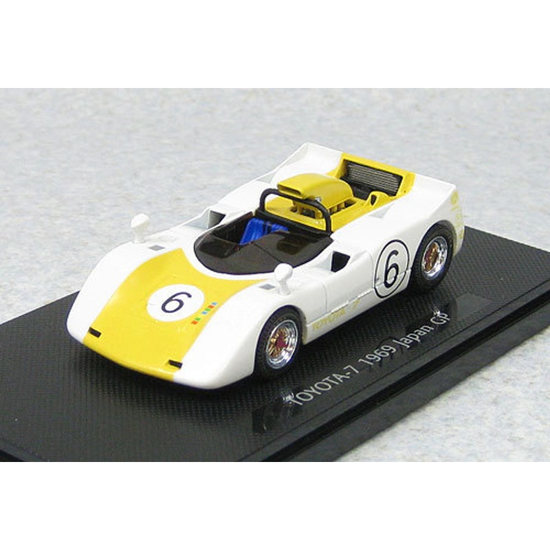 Ebbro 44721 Toyota 7 Japan Grand Prix 1969 No.6 (Yellow) 1/43 Scale