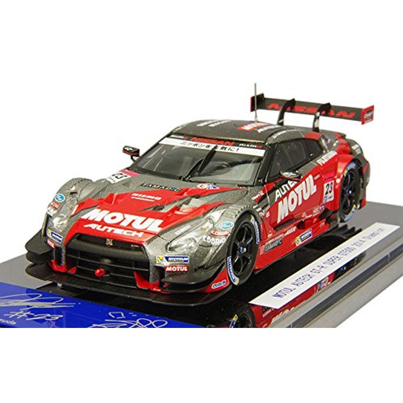 Ebbro 45107 Motul Autech GT-R SUPER GT500 No.23 Champion Car Red 1/43 Scale