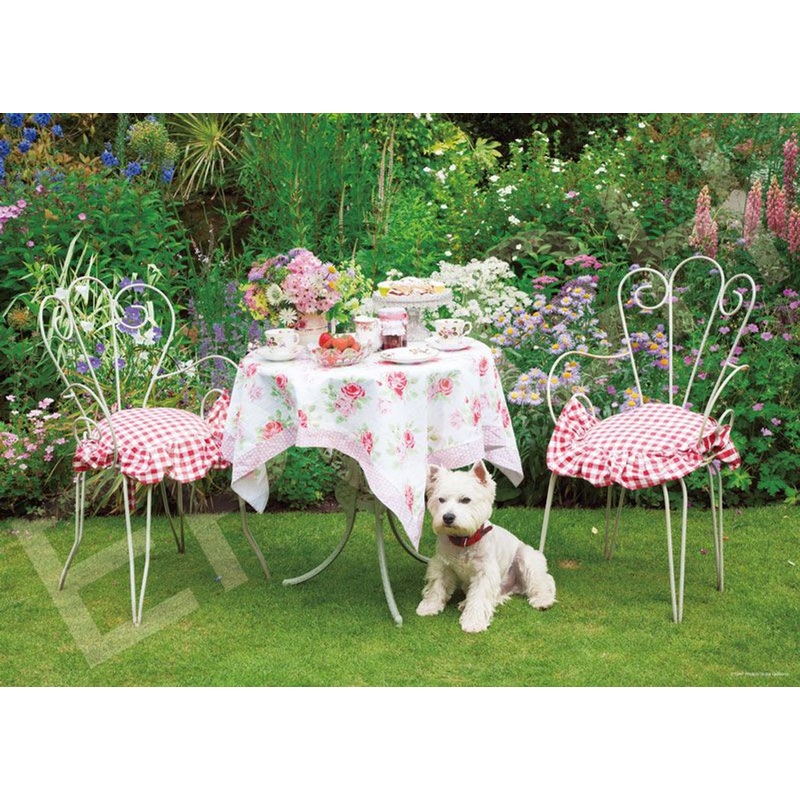 Epoch 79-509s Jigsaw Puzzle Puppy & Tea Time (2000 S-Pieces)