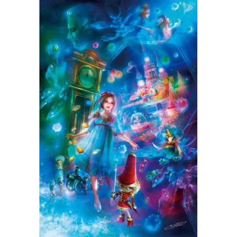 APPLEOne Jigsaw Puzzle 300-289 Fantasy Art The Nutcracker (300 Pieces)
