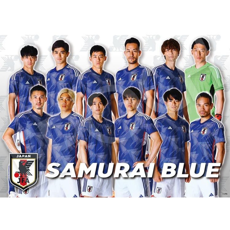 Epoch 07-602s Jigsaw Puzzle 2022 Japan National Soccer Team Version (500 Pieces)