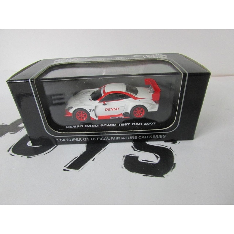 Kyosho Original K06571B Denso Sard SC430 2007 Test Car No.39 1/64 scale