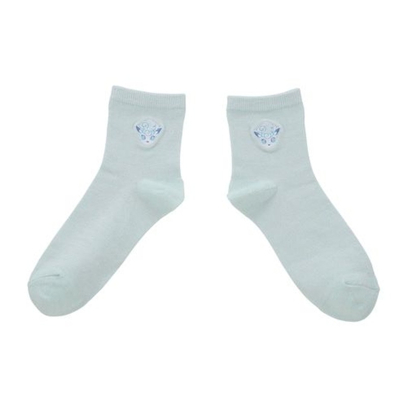 Pokemon Center Middle Socks One Point Alolan Vulpix(23-25cm)