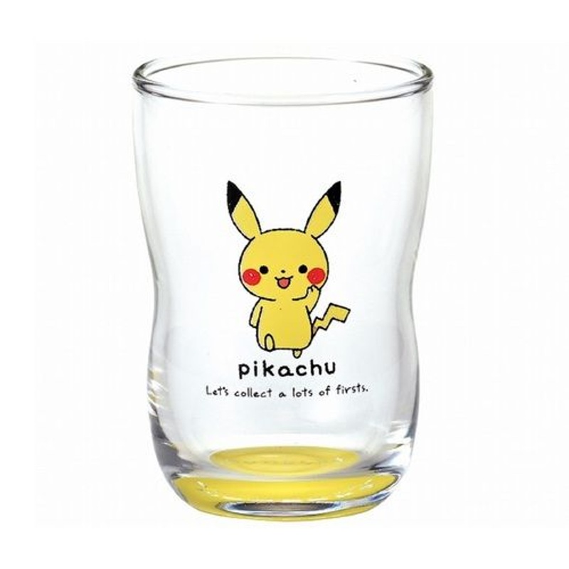 Pokemon Center Original Monpoke Glass Pikachu (Yellow)
