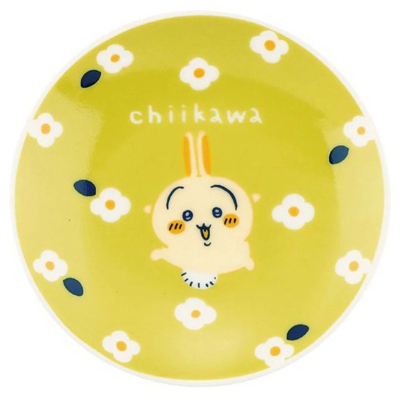 Yamaka Chiikawa Flower Garden Small Dish Usagi