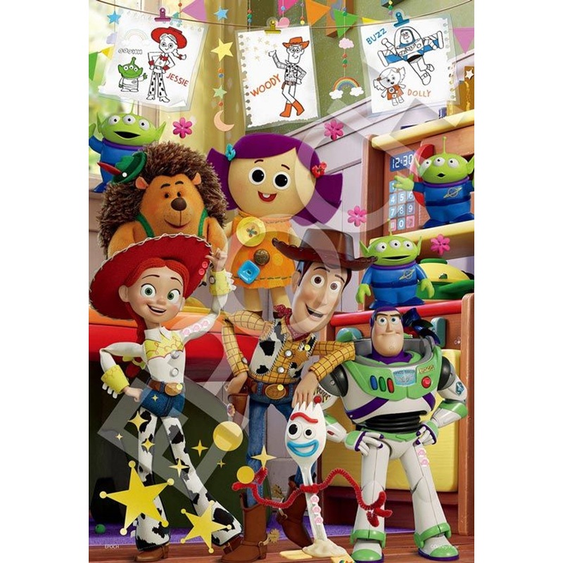 Epoch 73-308 Jigsaw Puzzle Disney Toy Story -Drawing time- (Decoration Puzzle) (300 Pieces)