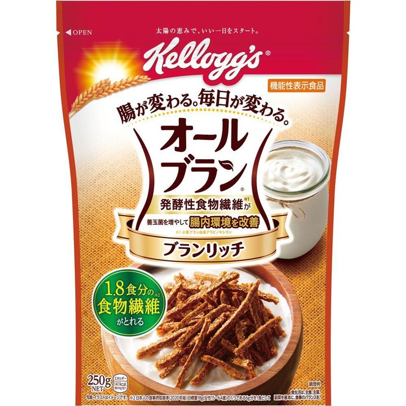 All-Bran Bran Rich 250g Japan Kellogg’s