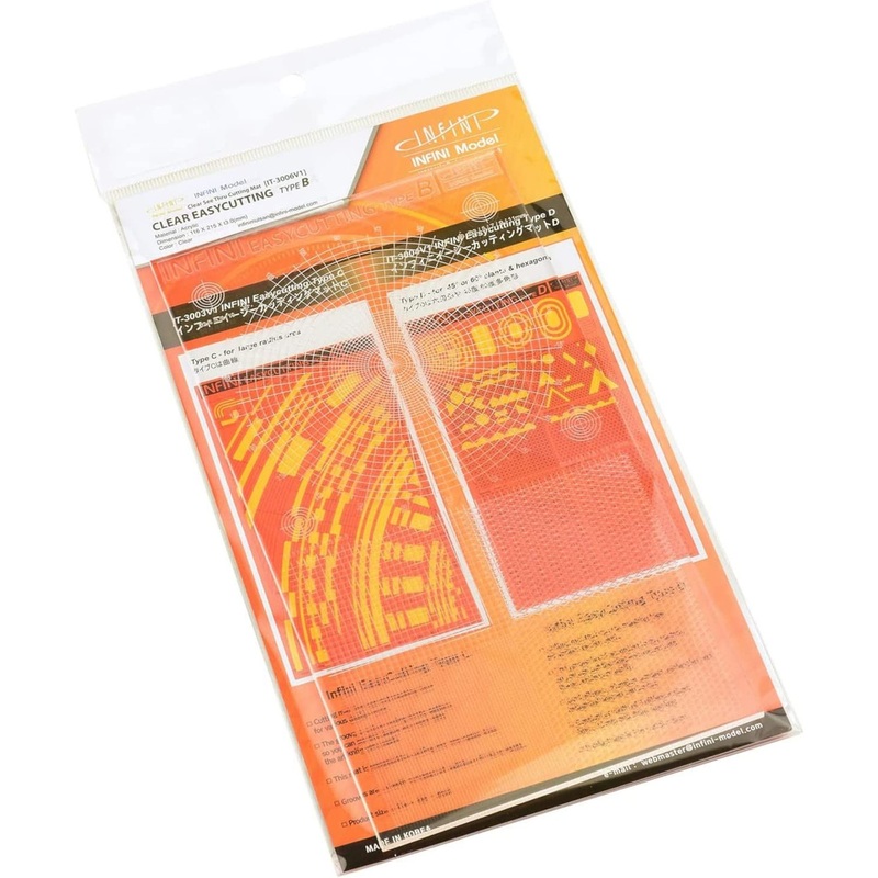 INFINI Model Easy Cutting Sheet B Transparent (Round/Square)