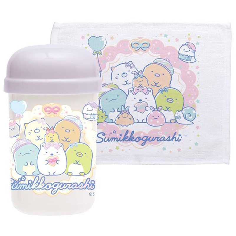 San-x Hand Towel with Case Sumikko Gurashi