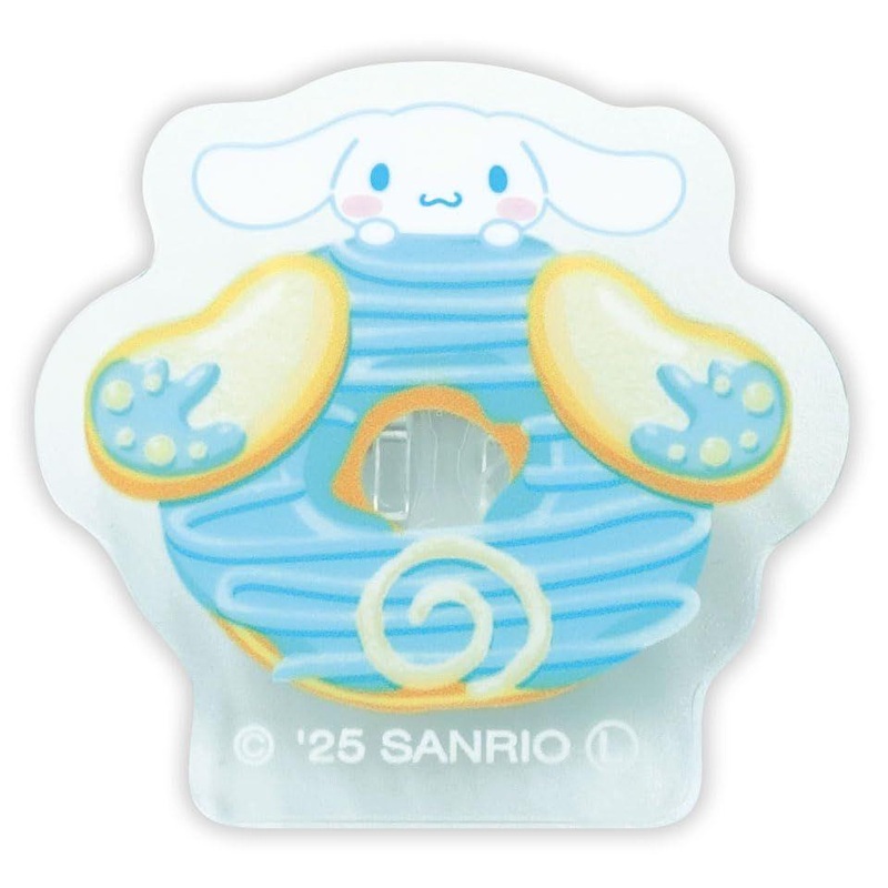 OST Sanrio C Donut Acrylic Badge Cinnamoroll