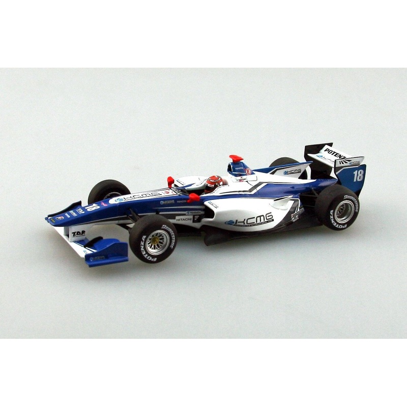 Ebbro 45121 KCMG Elyse SF14 2014 #18 Blue/White 1/43 Scale