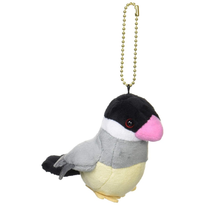 San-ei Piyopiyo Small Bird Sakura Bunting Plush