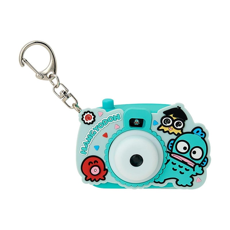 Sanrio Hangyodon Camera Shape Light Scope Keychain (Miniature Toy)
