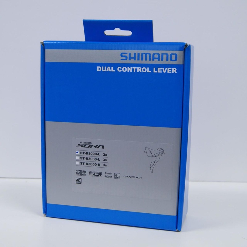 Shimano (Cycling) SORA ST-R3000 Double Dual-Control Lever (Left Only) ESTR3000LIA