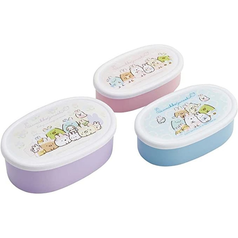 Skater Sumikko Gurashi Food Container 3pc Set – Rabbit’s Garden