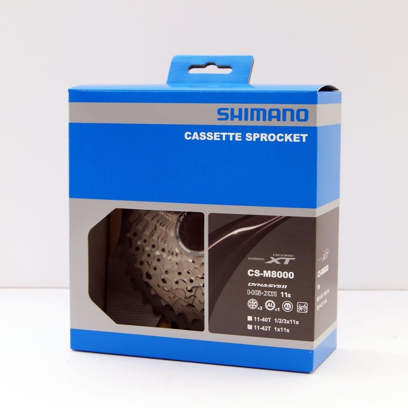 Shimano (Cycling) DEORE XT CS-M8000 Cassette Sprocket 11sp 11-42T ICSM8000142