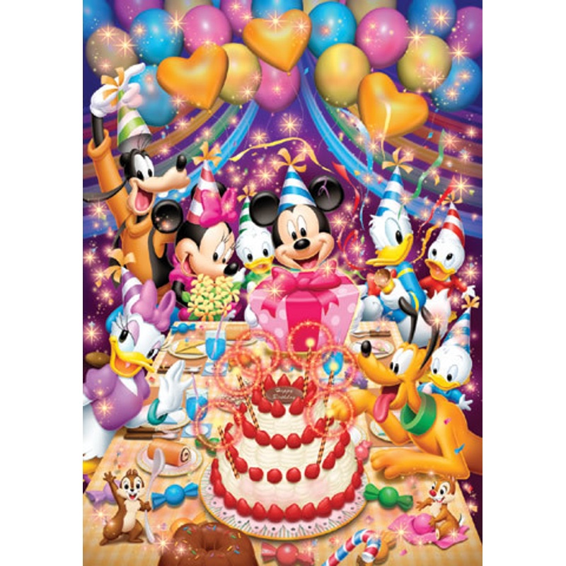Tenyo Japan Jigsaw Puzzle D-108-961 Disney Mickey Mouse (108 Pieces)