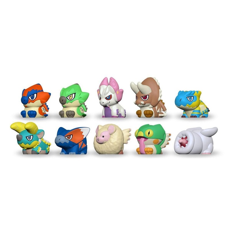 Capcom Figure Builder Finger Puppet Monster Hunter Vol.1 (Set Of 10)