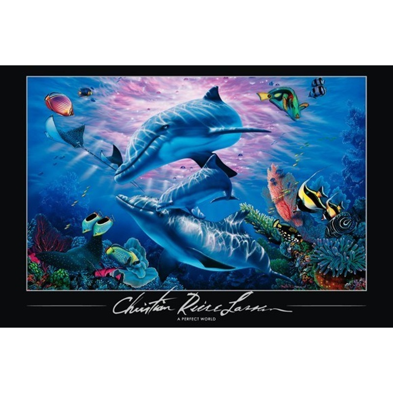 Epoch Jigsaw Puzzle 13-002 Lassen Perfect World (1000 Pieces)