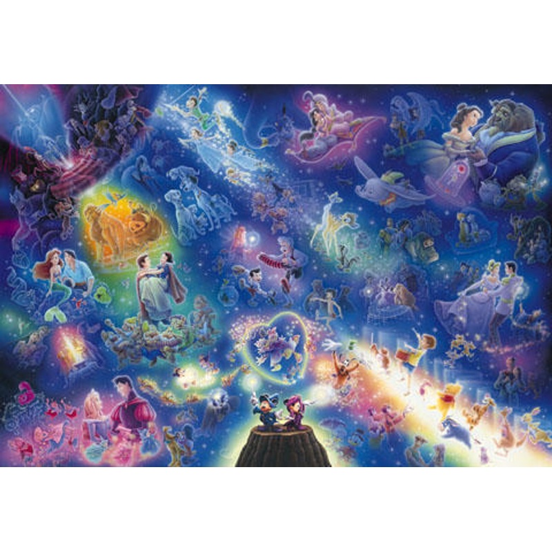 Tenyo Japan Jigsaw Puzzle DSG-266-740 Disney All Star Symphony (266 Pieces)