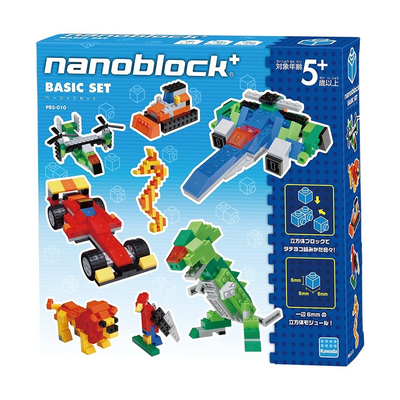 Kawada PBS-010 nanoblock plus Basic Set