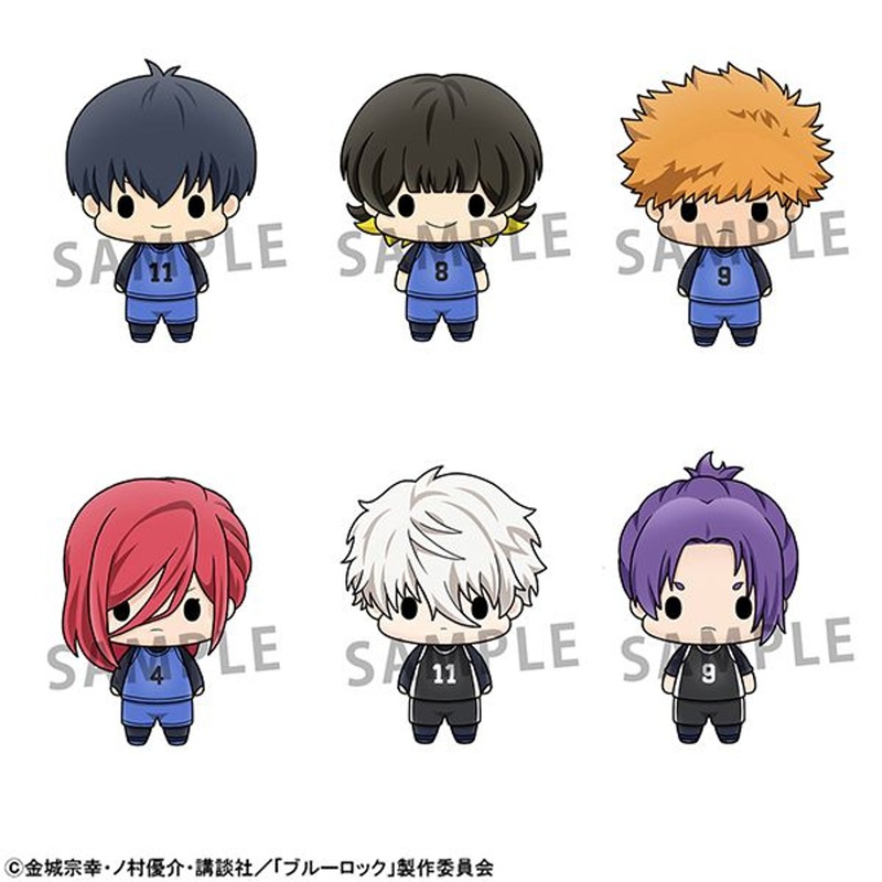 Megahouse Chokorin Mascot Blue Lock 6 pcs Box