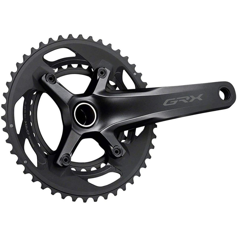Shimano (Cycling) GRX FC-RX600-11 Crankset 2x11s 30/46T 175mm (Black) EFCRX600112EX60